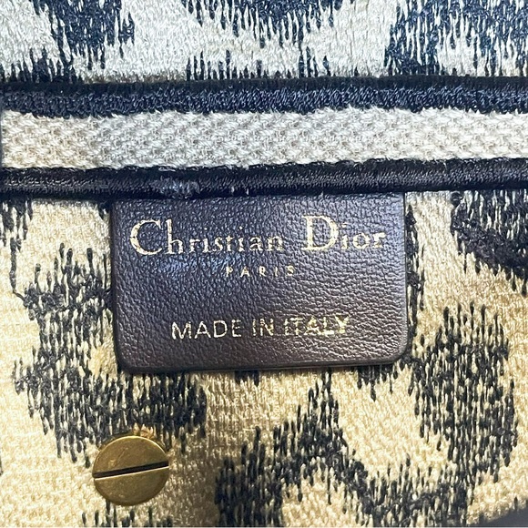 Dior Leopard Multicolor Mizza Embroidery Saddle Bag - Picture 9 of 11